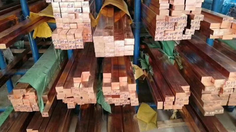 T2紫铜六角棒 C1020紫铜实心六角棒 C1100进口紫铜棒 紫铜棒